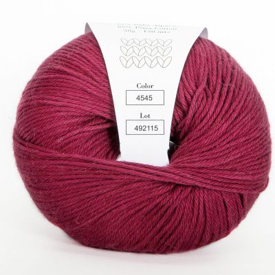 Infinity Cotton Alpaca ( 4545 RHODODENDRON)  85% хлопок, 15 % беби альпака 50гр/150 м